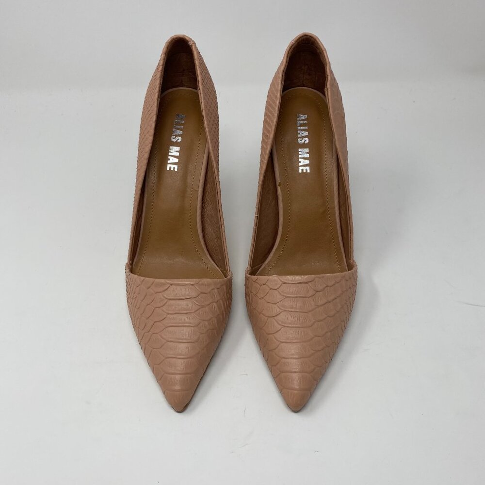 NEW alias mae blush snake pumps - Picture 2 of 6